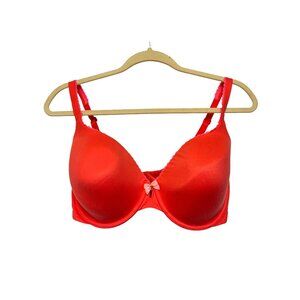 Victorias Secret Body By Victoria Lined Perfect Coverage Bra 36DDD Melon Soft
